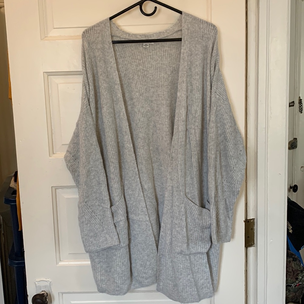 American Eagle Open-front Oversized Cardigan